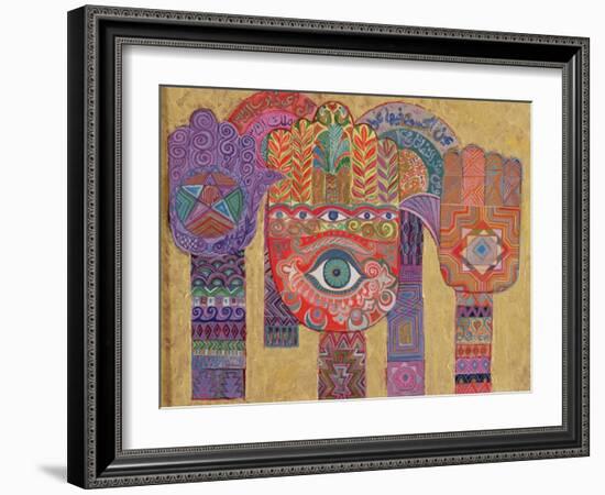 Protective Amulets, 1992-Laila Shawa-Framed Giclee Print