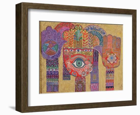 Protective Amulets, 1992-Laila Shawa-Framed Giclee Print