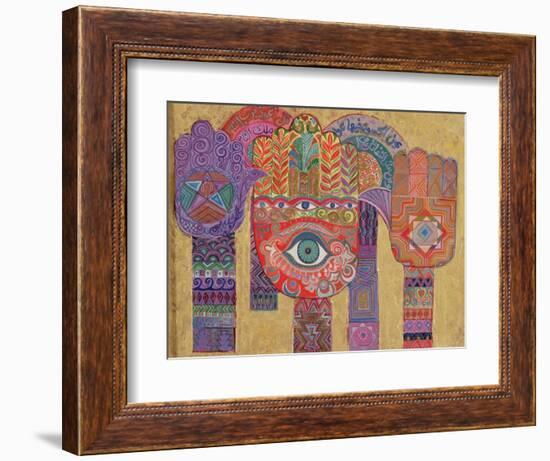 Protective Amulets, 1992-Laila Shawa-Framed Giclee Print