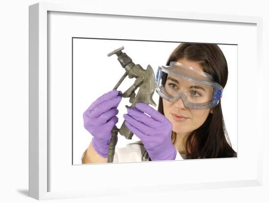 Protective Equipment-Crown-Framed Photographic Print