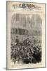 Protest against the Home Rule Bill (introduced by Gladstone) in Belfast-English School-Mounted Giclee Print