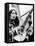 Protest Folk Singer Joan Baez Performing in 1965-null-Framed Stretched Canvas