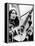 Protest Folk Singer Joan Baez Performing in 1965-null-Framed Stretched Canvas