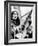 Protest Folk Singer Joan Baez Performing in 1965-null-Framed Photo