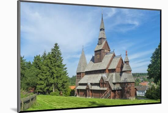 Protestant Gustav Adolf Stave Church, Hahnenklee, Harz, Lower Saxony, Germany, Europe-G & M Therin-Weise-Mounted Photographic Print