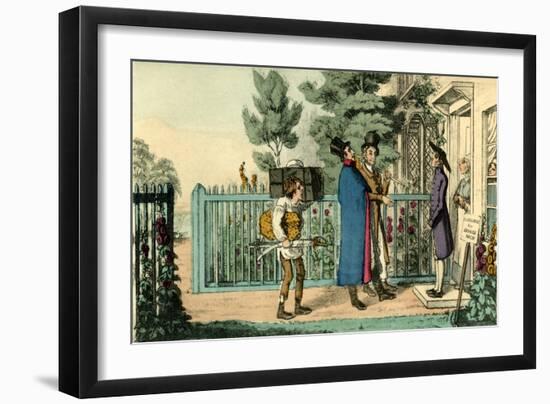 Proteus in search of Lodgings-Theodore Lane-Framed Giclee Print