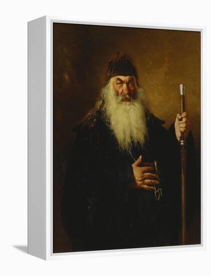 Protodeacon, 1877-Ilya Yefimovich Repin-Framed Premier Image Canvas