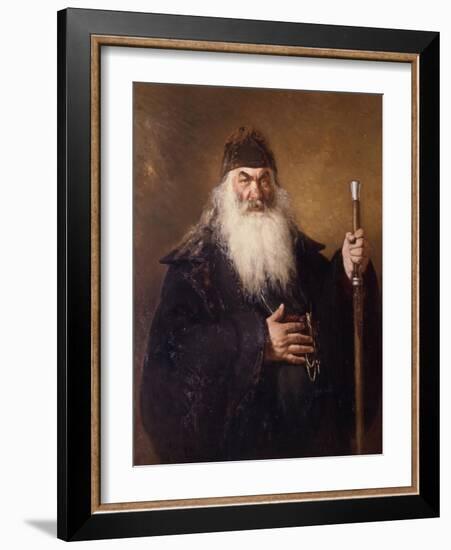 Protodiakon-Ilya Efimovich Repin-Framed Giclee Print