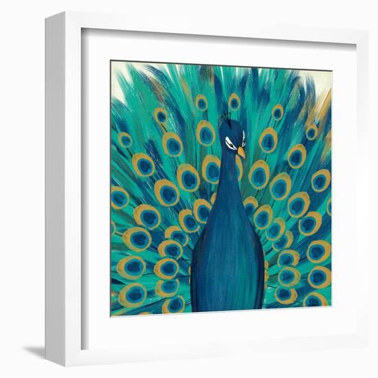 Proud as a Peacock I-Veronique Charron-Framed Art Print