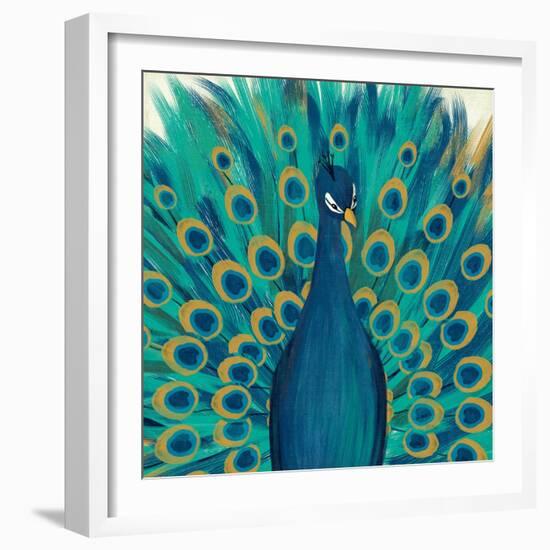 Proud as a Peacock I-Veronique Charron-Framed Premium Giclee Print