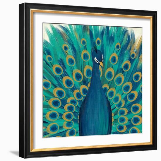 Proud as a Peacock I-Veronique Charron-Framed Premium Giclee Print