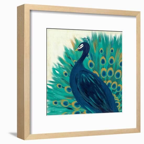 Proud as a Peacock II-Veronique Charron-Framed Art Print