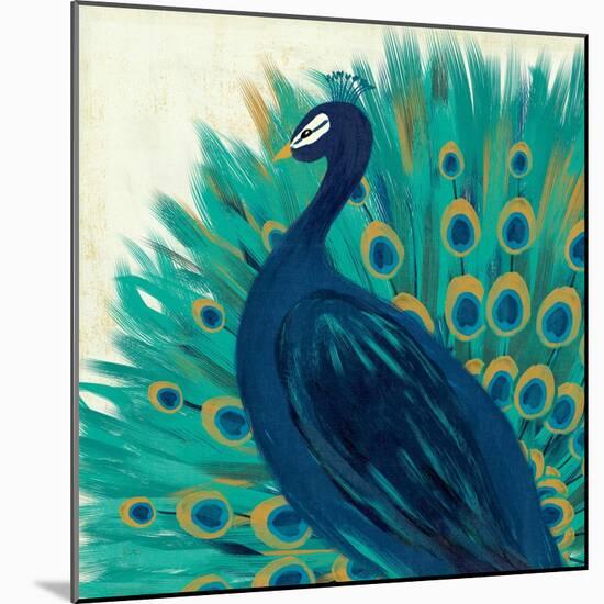 Proud as a Peacock II-Veronique Charron-Mounted Art Print