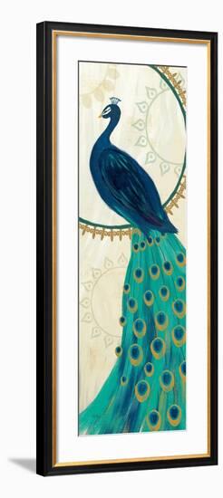 Proud as a Peacock IV-Veronique Charron-Framed Art Print