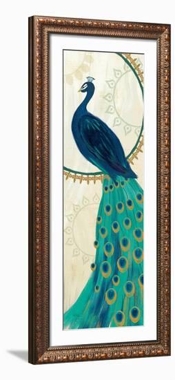 Proud as a Peacock IV-Veronique Charron-Framed Art Print