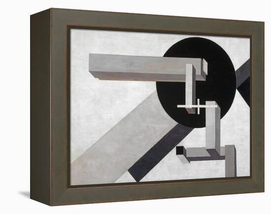 Proun 1 D, 1919-Eliezer Markowich Lissitzky-Framed Premier Image Canvas