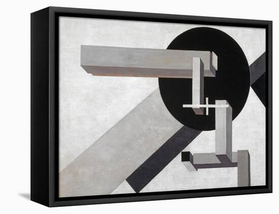 Proun 1 D, 1919-Eliezer Markowich Lissitzky-Framed Premier Image Canvas