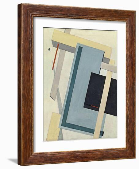 Proun 4 B, 1919-1920-El Lissitzky-Framed Giclee Print