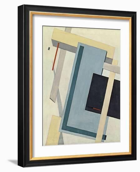 Proun 4 B, 1919-1920-El Lissitzky-Framed Giclee Print