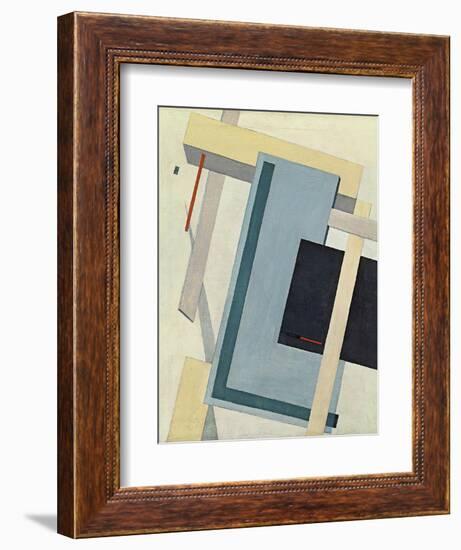 Proun 4 B, 1919-1920-El Lissitzky-Framed Giclee Print