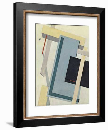 Proun 4 B, 1919-1920-El Lissitzky-Framed Giclee Print