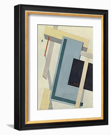 Proun 4 B, 1919-1920-El Lissitzky-Framed Giclee Print