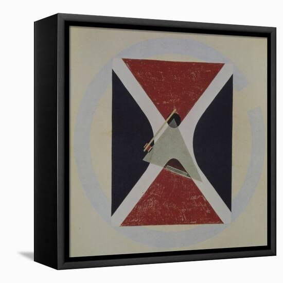 Proun 43, 1924-El Lissitzky-Framed Premier Image Canvas