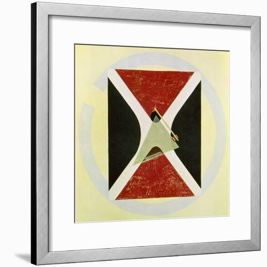 Proun 43, 1924-El Lissitzky-Framed Giclee Print