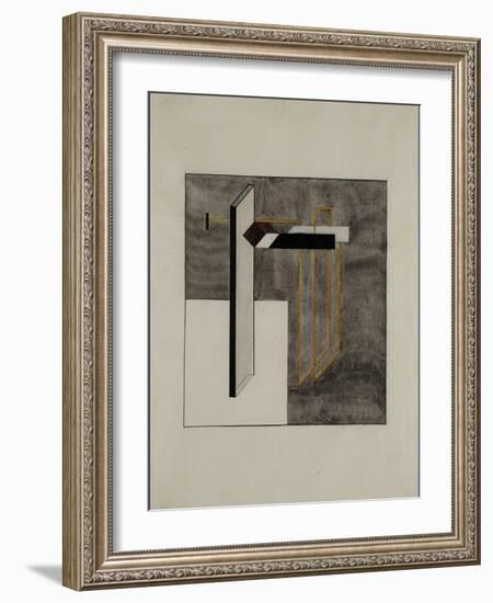 Proun 4B-El Lissitzky-Framed Giclee Print