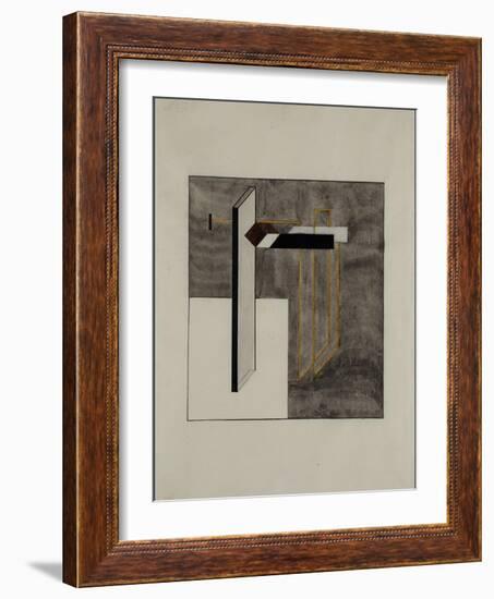 Proun 4B-El Lissitzky-Framed Giclee Print