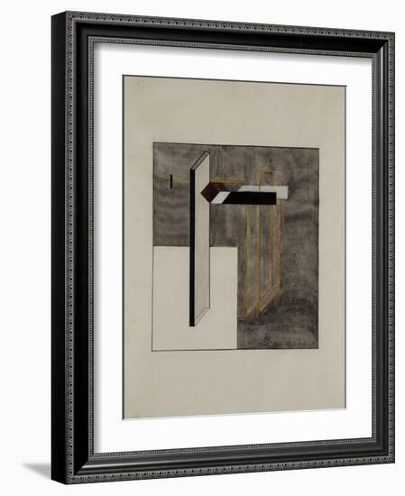 Proun 4B-El Lissitzky-Framed Giclee Print