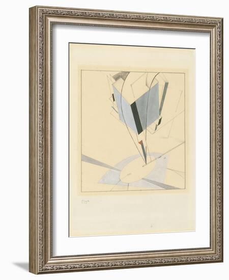 Proun 5-El Lissitzky-Framed Giclee Print