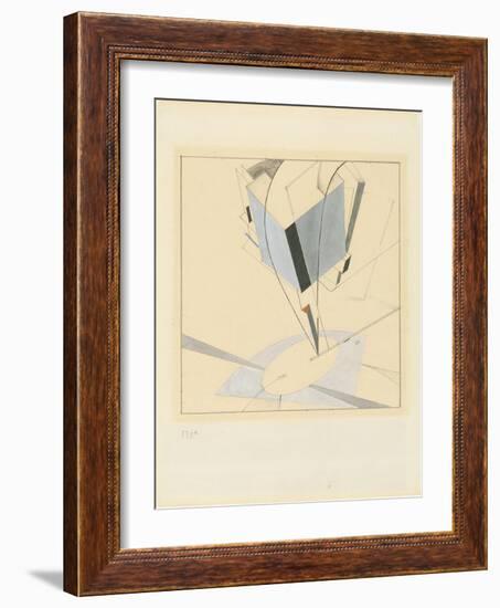 Proun 5-El Lissitzky-Framed Giclee Print