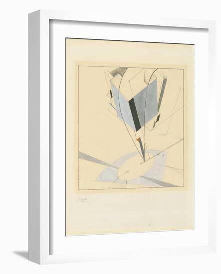 Proun 5-El Lissitzky-Framed Giclee Print