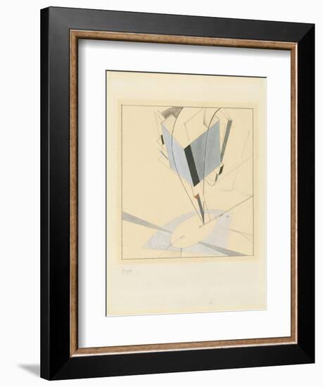 Proun 5-El Lissitzky-Framed Giclee Print