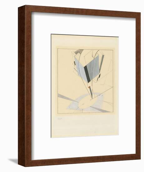 Proun 5-El Lissitzky-Framed Giclee Print
