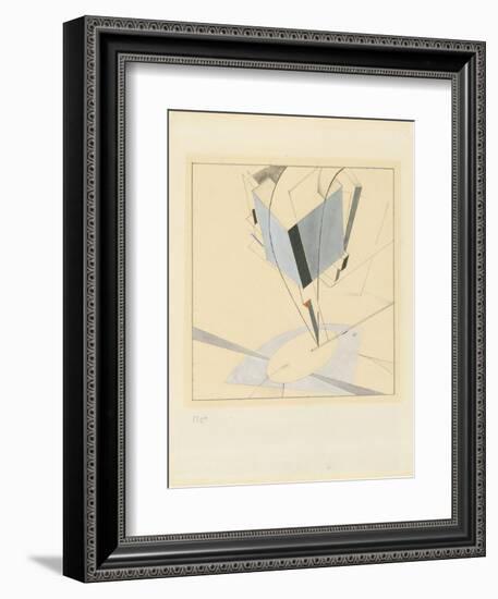 Proun 5-El Lissitzky-Framed Giclee Print