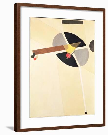 Proun 67-El Lissitzky-Framed Giclee Print