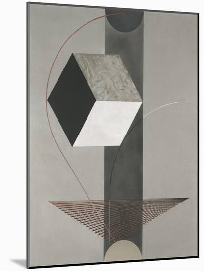 Proun 99-El Lissitzky-Mounted Art Print