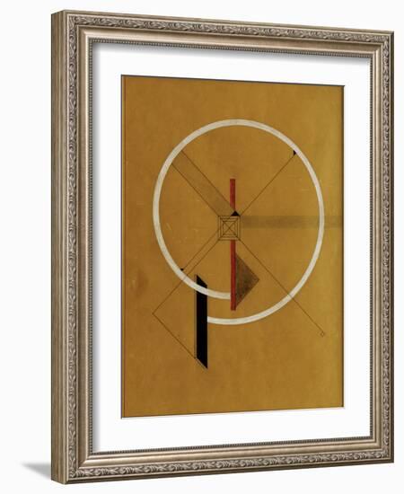 Proun, c.1920-21-El Lissitzky-Framed Giclee Print