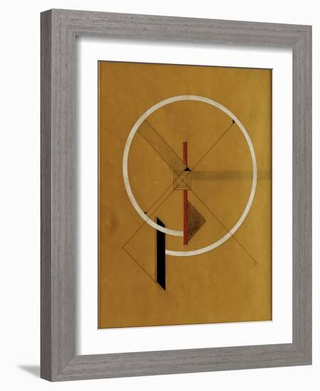 Proun, c.1920-21-El Lissitzky-Framed Giclee Print