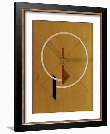 Proun, c.1920-21-El Lissitzky-Framed Giclee Print