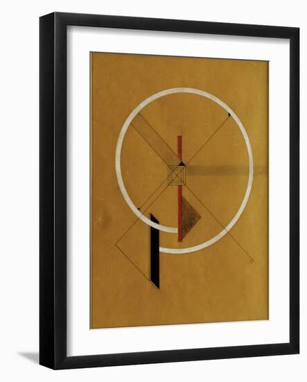 Proun, c.1920-21-El Lissitzky-Framed Giclee Print