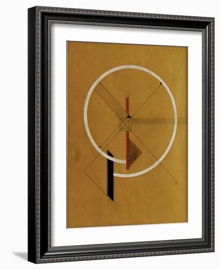 Proun, c.1920-21-El Lissitzky-Framed Giclee Print