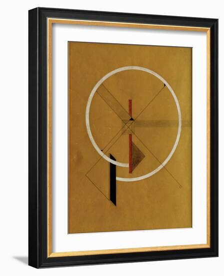 Proun, c.1920-21-El Lissitzky-Framed Giclee Print