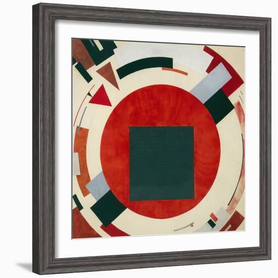 Proun, Circa 1922, El Lissitzky-El Lissitzky-Framed Giclee Print