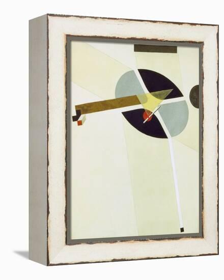Proun G 7, 1923-El Lissitzky-Framed Premier Image Canvas