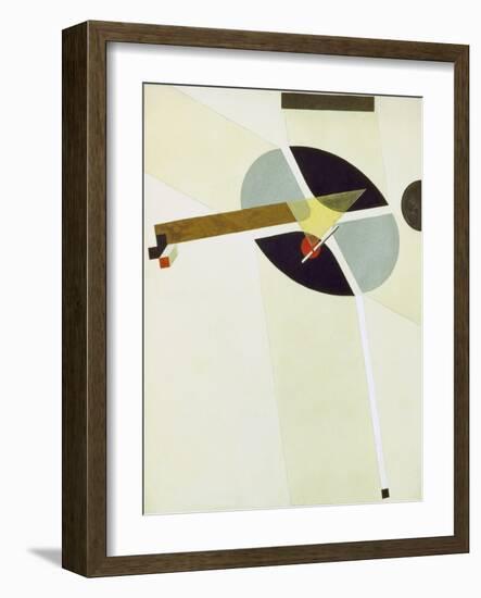 Proun G 7, 1923-El Lissitzky-Framed Giclee Print