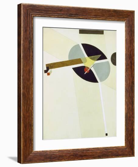 Proun G 7, 1923-El Lissitzky-Framed Giclee Print