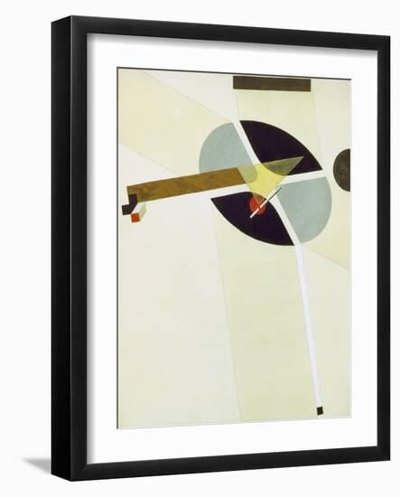 Proun G 7, 1923-El Lissitzky-Framed Giclee Print